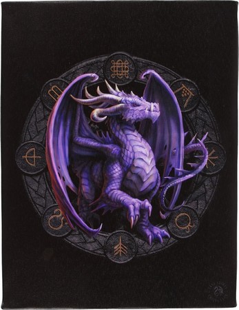 Reproduction sur toile Samhain Dragon de Anne Stokes