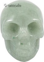 Figurine Crâne Tête de Mort en Aventurine 