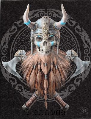 Reproduction sur toile Viking Skull de Anne Stokes