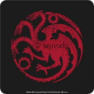 6 Sous-verres Maison Targaryen - Game of Thrones