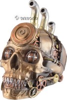 Figurine Crâne Tête de mort steampunk Sous-Marin 