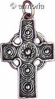 Pendentif Celte "Croix Celte Moyenne" Marque Toulhoat en argent 