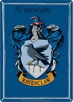Plaque métal Ravenclaw - Harry Potter, 15x21 cm