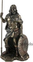 Figurine Dieu Nordique Baldur aspect bronze