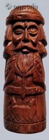 Figurine Viking Dieu Odin en bois 