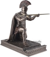 Figurine et ouvre-lettres Centurion Romain agenouillé marque Veronese