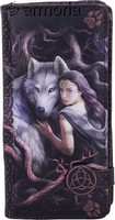 Portefeuille en relief Loup et femme "Soul Bond" de Anne Stokes