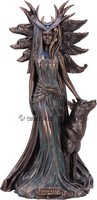 Figurine Hecate avec ses Chiens de Marc Potts Grand Modèle