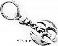 Pendentif Viking Double Hache en argent 