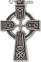 Pendentif Croix Celte  en argent, 3.2 cm
