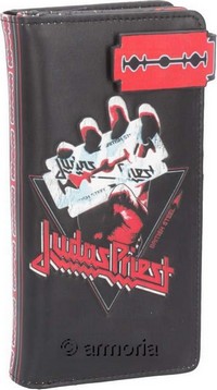 Portefeuille en relief British Steel de Judas Priest