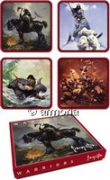 Sous-verres Warriors de Frank Frazetta