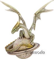 Figurine Dragon le Gardien de Saturne 