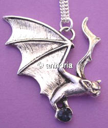 Pendentif Chauve-Souris Hanapu en étain