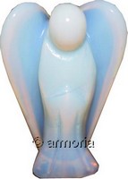 Figurine Ange debout en Opalite 4 cm