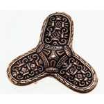 Bijou et broche pour costume Viking en bronze