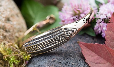 Bracelet viking, réplique, en bronze 