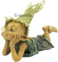 Figurine Lutin au Chapeau relax 