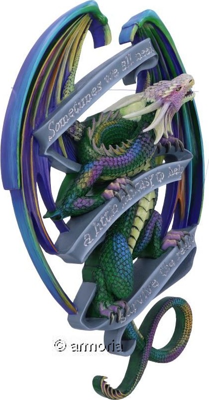 Figurine Dragon bleu Gardien de Mercure 
