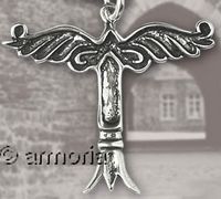 Pendentif Irminsul, grand modèle en argent