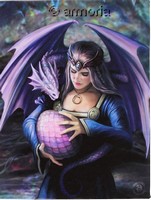 Reproduction sur toile Siblings de Anne Stokes