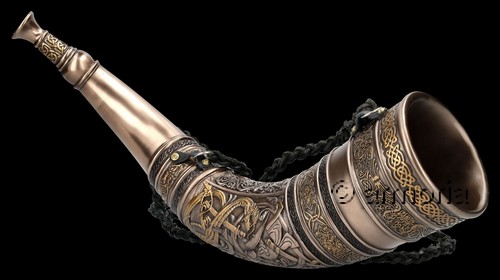 Corne de brume viking aspect bronze marque Veronese