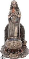 Figurine Brigid aspect bronze collection Veronese.