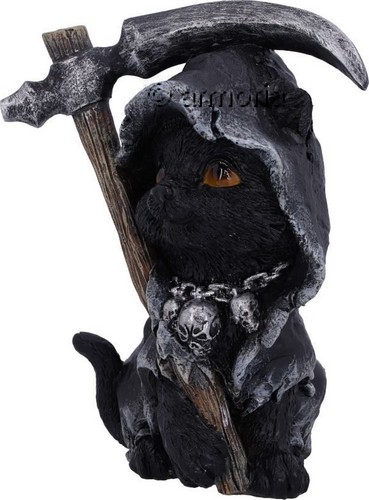 Figurine Chat Noir la Faucheuse 