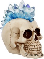 Figurine Crâne Tête de Mort "Le Créteux de Cristal"
