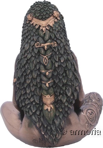 Figurine Déesse Mère Gaïa aspect bronze Petit Modèle