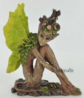 Figurine Elfe des bois de profil 