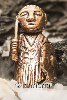 Pendentif Viking Valkyrie en bronze 