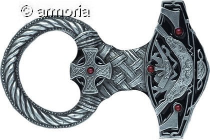 Boucle de ceinture Marteau de Thor