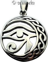 Pendentif Oeil d'Horus en argent