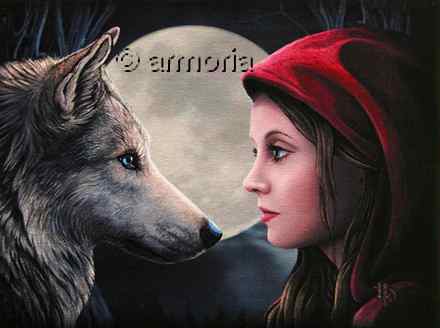 Reproduction sur toile Moonstruck de Lisa Parker