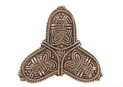 Bijou et broche pour costume Viking en bronze