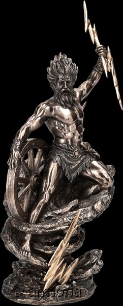 Figurine Dieu Gaulois de la Foudre Taranis marque Veronese 