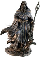 Figurine de Merlin finition bronze par Monte Moore marque Veronese