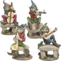Figurines Pixies Musiciens 