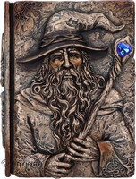 Grimoire de Merlin aspect bronze