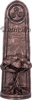Porte-Encens Arbre de Vie au Triskel aspect bronze
