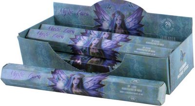 Encens Mystic Aura - Lavande, coffret de 6 étuis