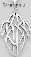 Pendentif Entrelacs Celte en argent, 4.2 cm