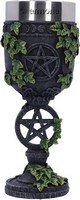 Calice Gobelet wicca Pentacle et Lierre 