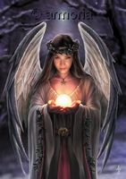 Carte Postale Yule Angel de Anne Stokes