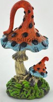 Figurine Champignon Féerique Amanite Orangé