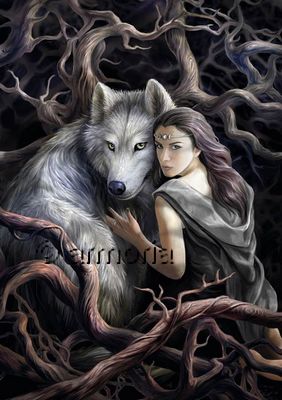 Carte Postale Soul Bond de Anne Stokes