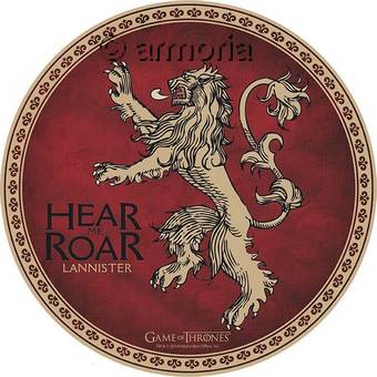 Tapis de Souris Maison Lannister - Game of Thrones