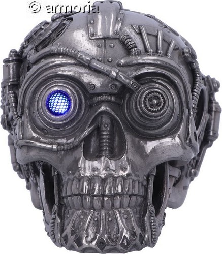 Figurine Crâne Tête de Mort Cybertronique marque Veronese