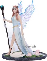 Figurine Déesse Celte Aine reine des fées colorée marque Veronese